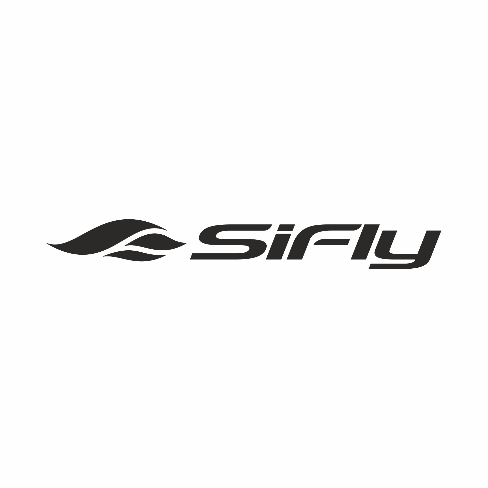 SiFly logo white
