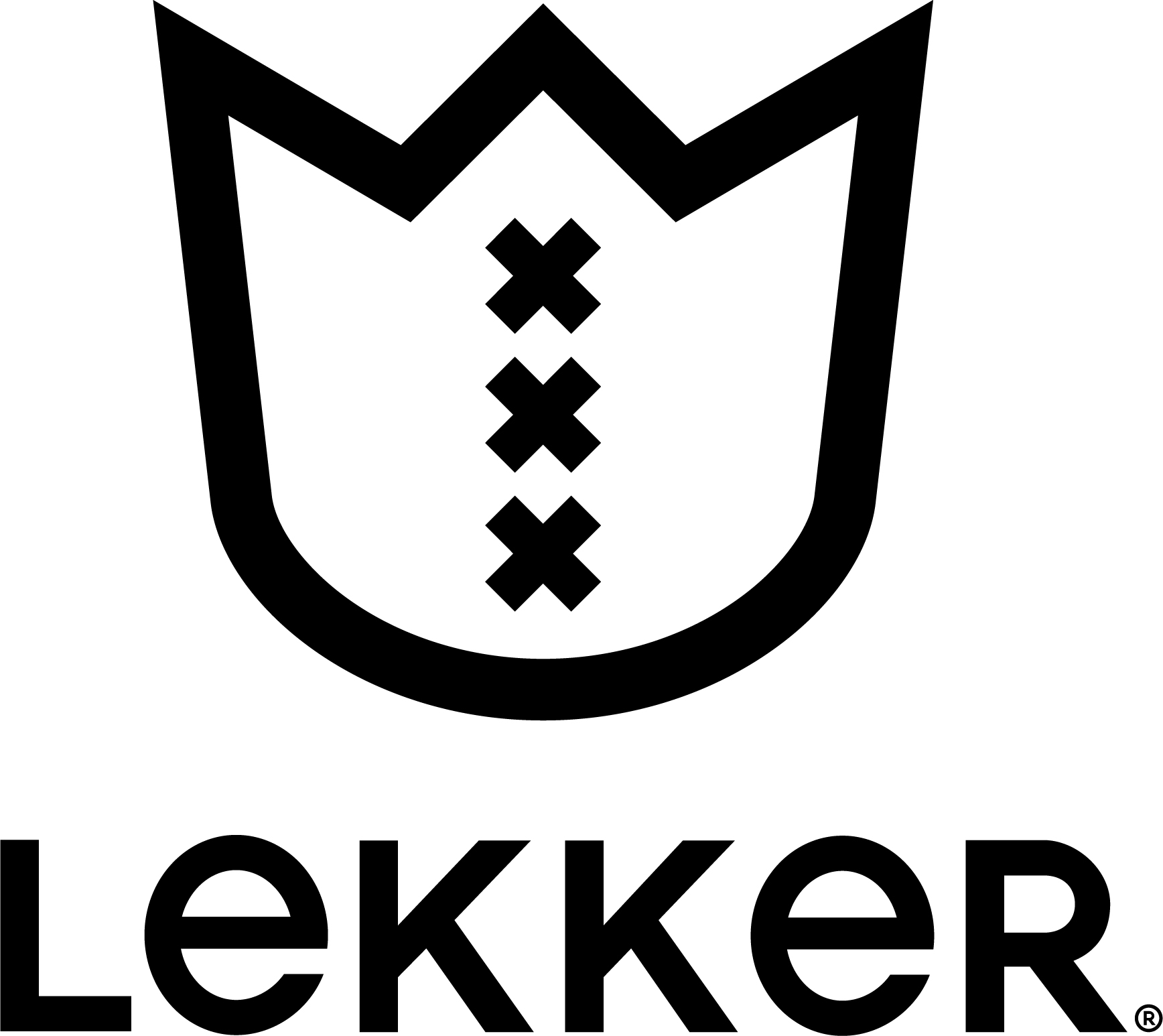 LEKKER LOGO2021 black compact